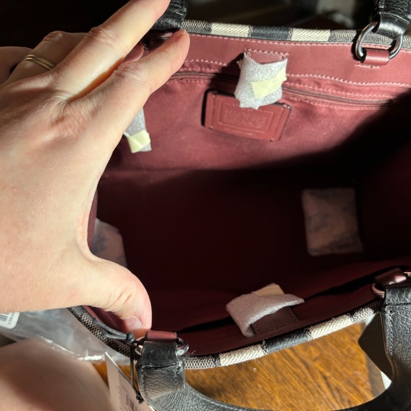 NWT Coach Dempsey Signature Jacquard Carryall- Shoulder Bag/Crossbody - Picture 13 of 16